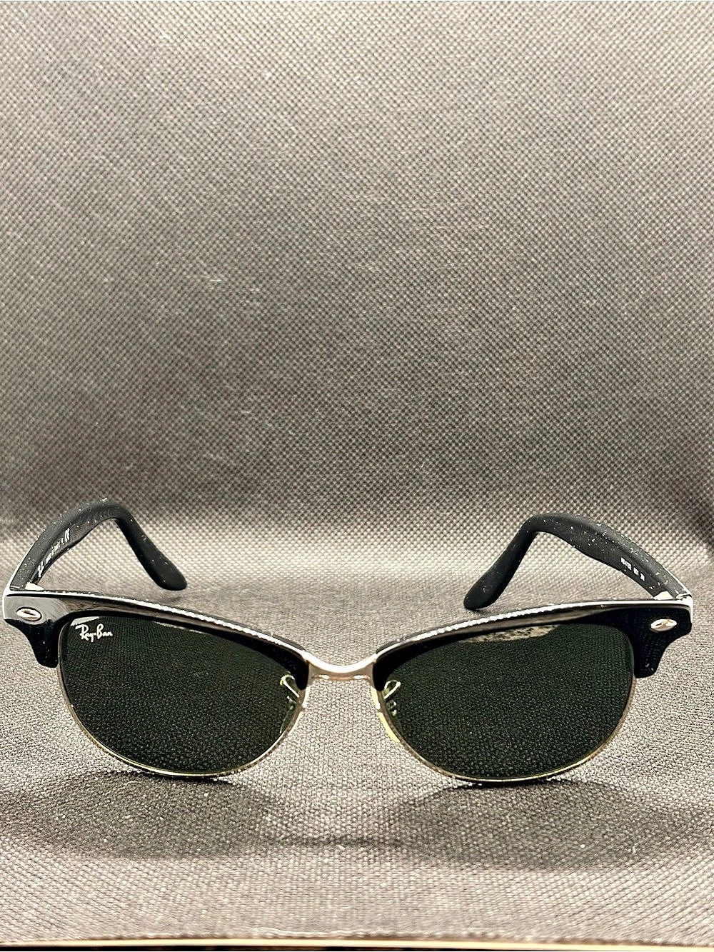 Ray-Ban Cathy Clubmaster RB4132 Black & Gold Sunglasses